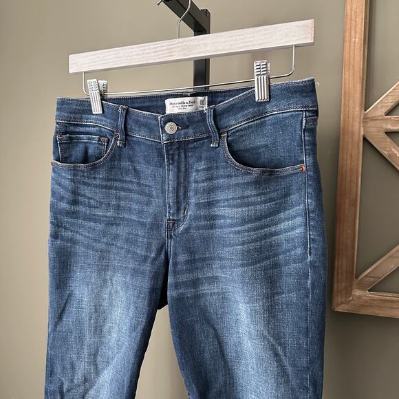 Abercrombie & Fitch The Super Skinny Ankle Mid Rise 10/30 - Picture 3 of 7